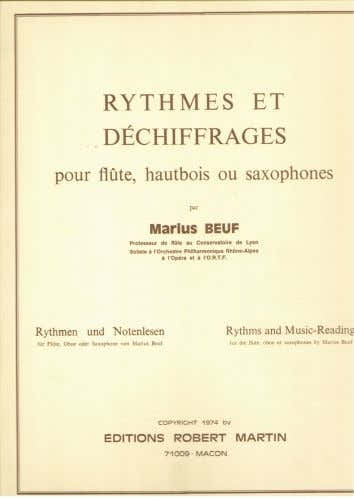 Robert Martin Beuf - Rythmes et Dchiffrages
