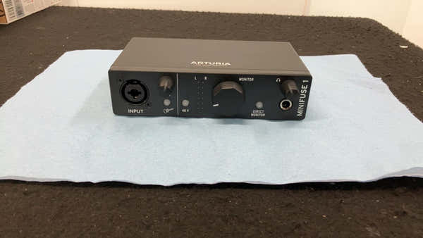 Arturia MiniFuse 1 Zwart - B-Stock