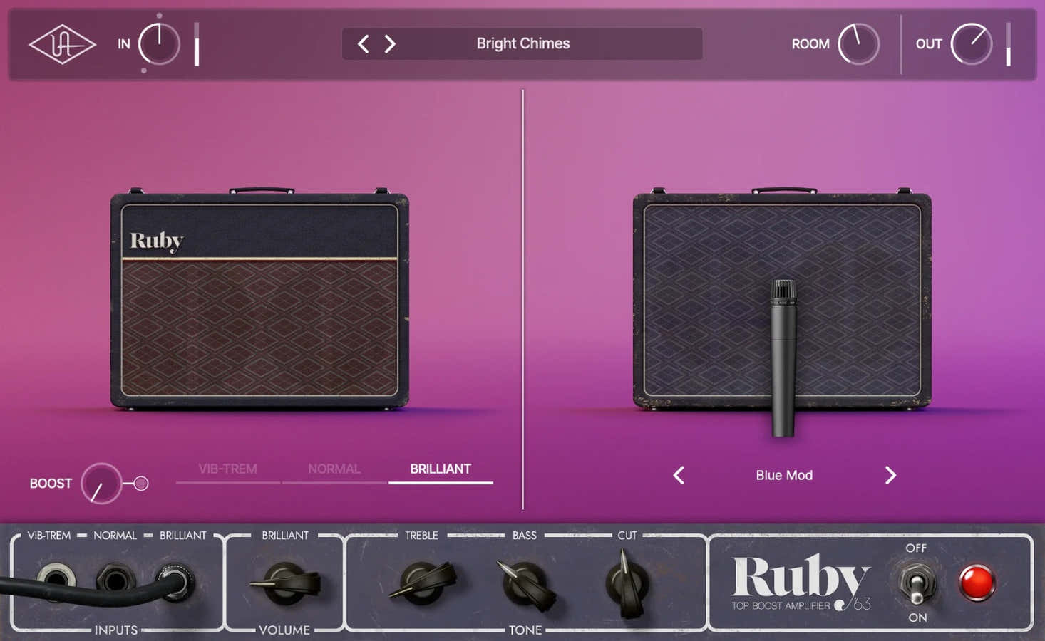 UAD Ruby 63 Top-boostversterker