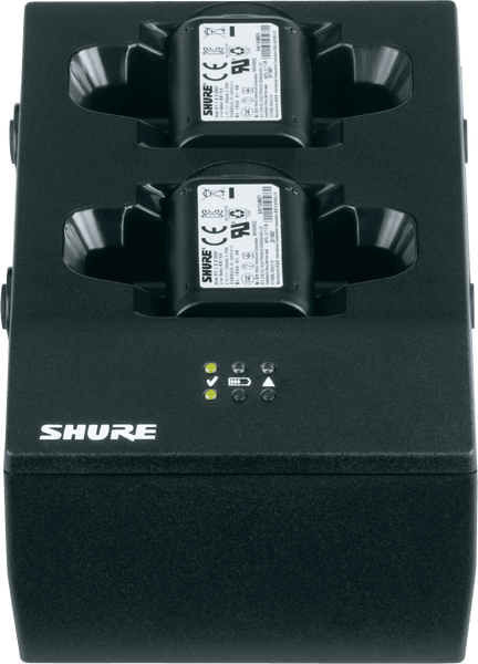 Shure Lader voor 2TX-accu's met voeding