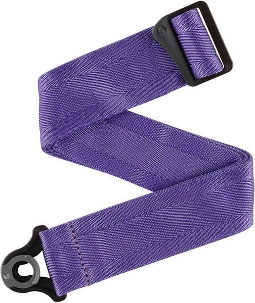 Gitaarband met automatische vergrendeling, diepviolet