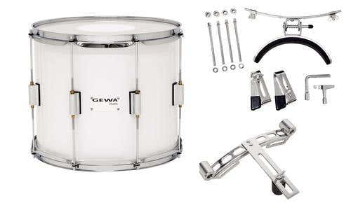 Gewa Tenor 14X12 (zonder Snares) Berken Wit