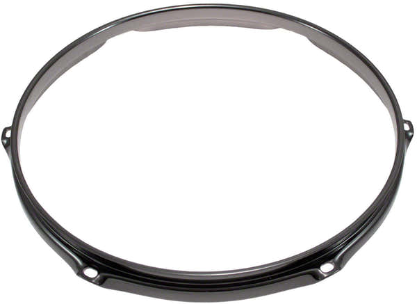 Sparedrum H30-10-6BK - 10" 6 Holes Black 3.0mm Super Triple Flange Drum Hoop