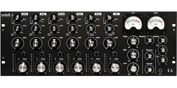 Union Audio ORBIT.6 Rackmount 6-CH Rotary Mixer