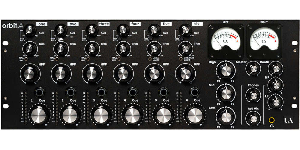 ORBIT.6 Rackmount 6-CH Rotary Mixer