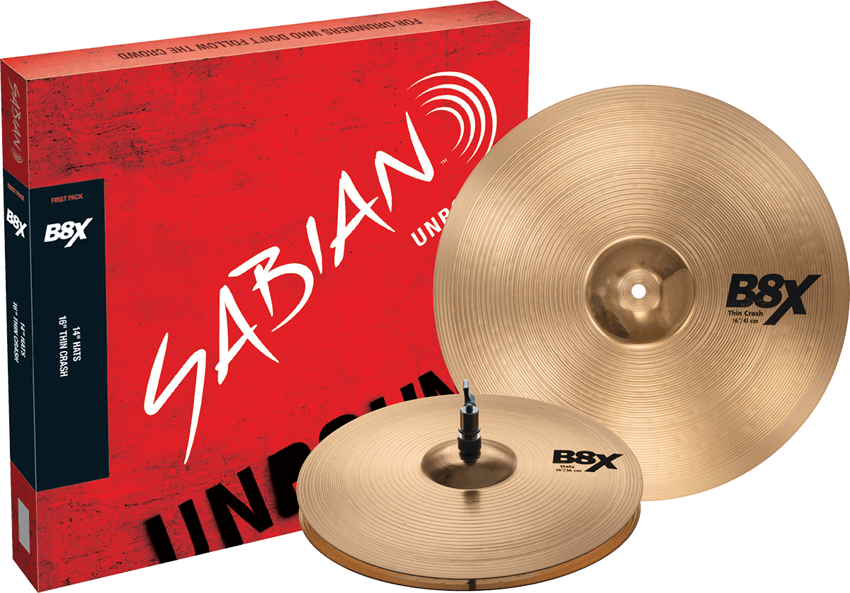 Set B8X First 14"/16" +9 DAGEN PROEF DRUMEO
