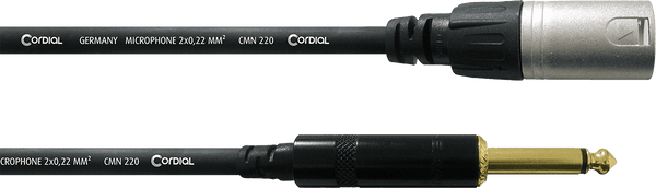 Cordial Audiokabel XLR Mannelijk - Mono-jack 7,5 M
