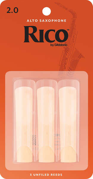 D'addario - Rico ORANGE ALTO SAXOPHONE REEDS 2