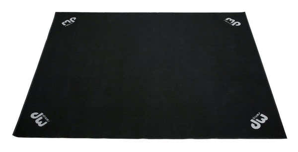 DW Drum Workshop DWCPRUG2 TAPIJT VAN DRUM 62" x 78" ZWART (~157,5 CM X ~198 CM)