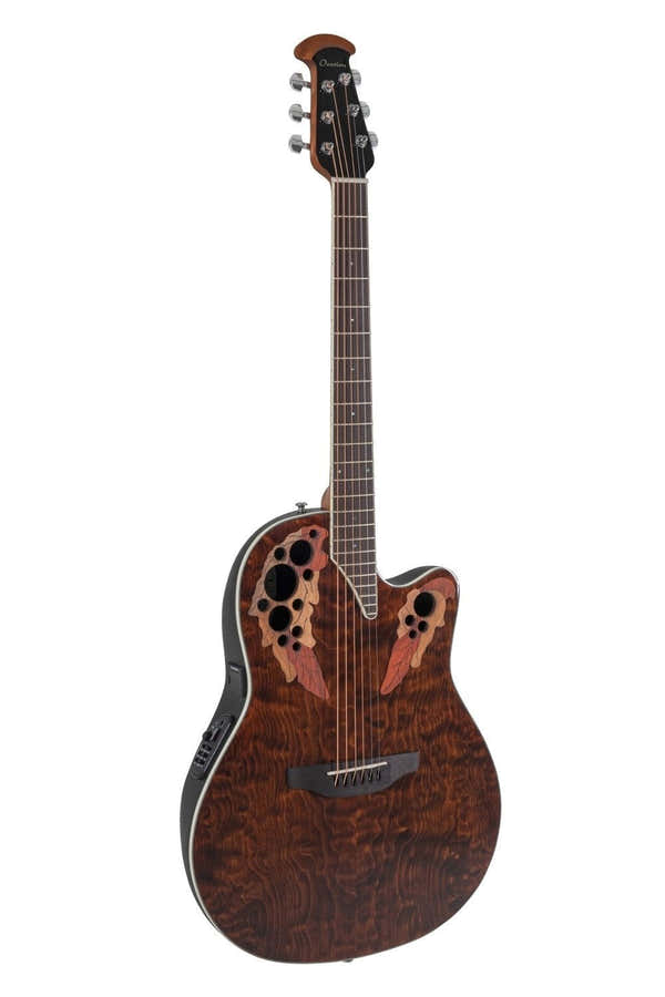 elektro-akoestische gitaar celebrity elite plus super shallow tiger eye