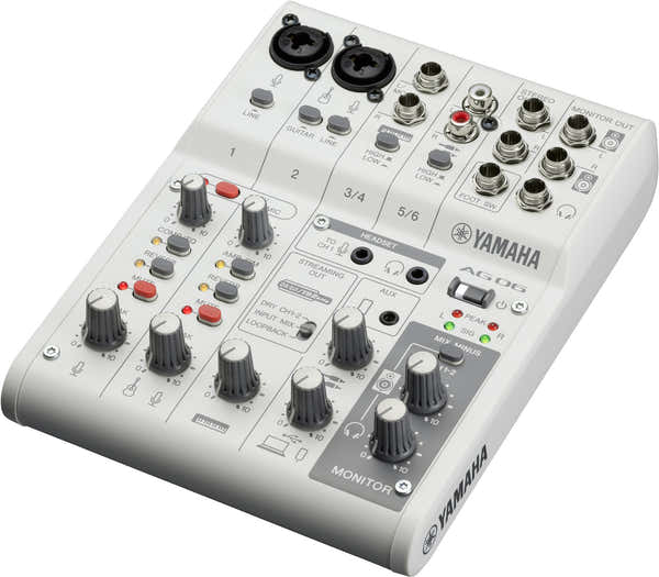 Yamaha AG06 MK2 Wit