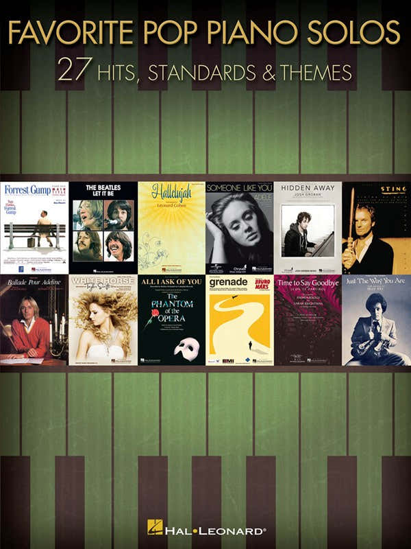 FAVORITE POP PIANO SOLOS - PIANO SOLO