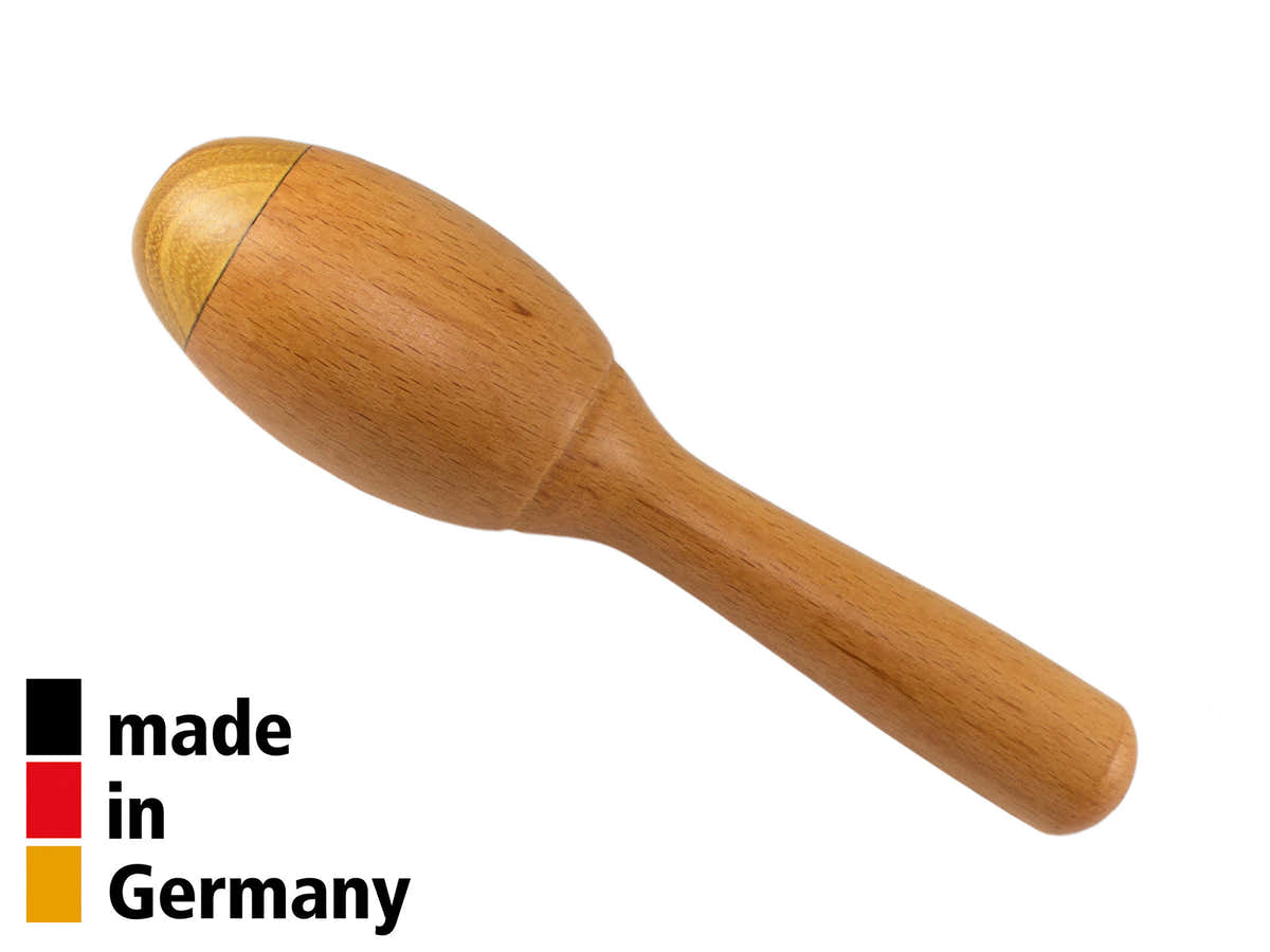Maracas Beuk / Acacia 18CM - Hoge Toon - 1+