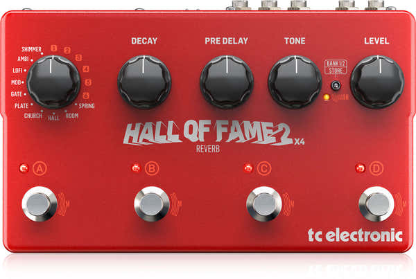 Tc Electronic Hall Of Fame 2 X4 Reverb