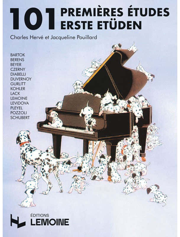 Eerste etudes (11) Piano - Hervé, Pouillard