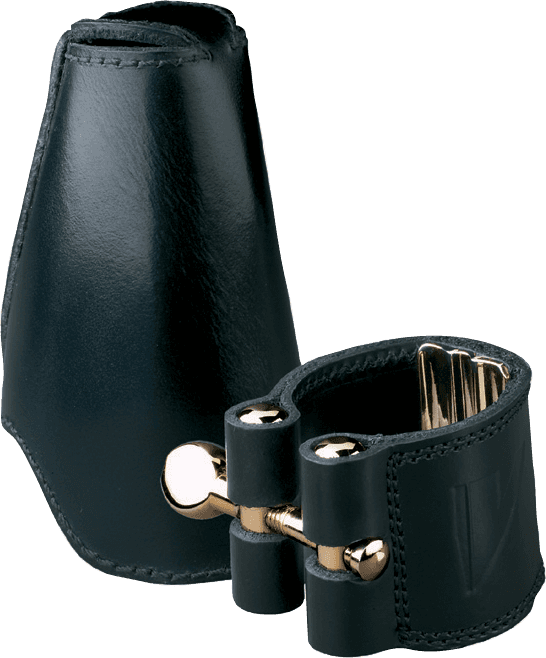Leren Rietbinder Tenor en Mondstukbeschermer - LC28L
