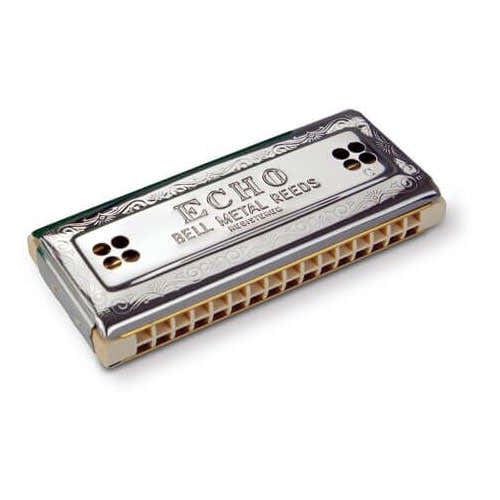 Echo Tremolo Double Straight C/Do en G/Sol - 2x16 gaten