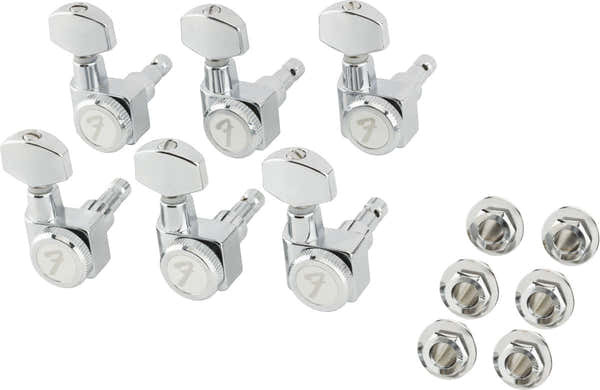 Fender Locking-stemmechanieken Alle kort Chroom