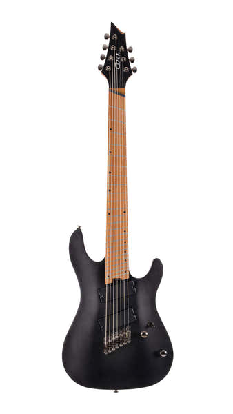 Gitaar KX307 MS 7-Snarig Zwart