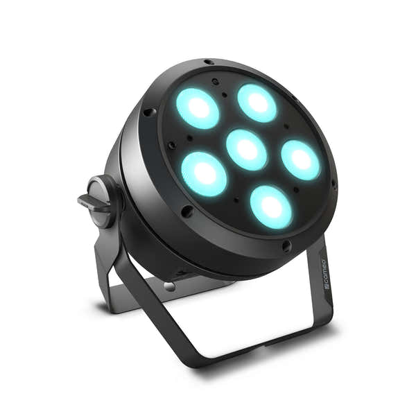 Cameo WORTEL PAR 6 - 6 X 12 W RGBAW + UV PAR PROJECTOR