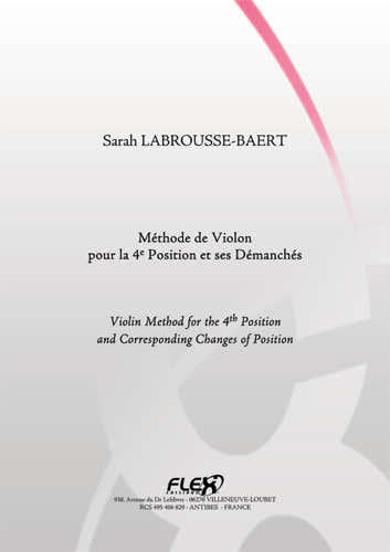 LABROUSSE-baert S. - Methode De Violon Pour La 4e Position et Ses Demanches - Violon Solo