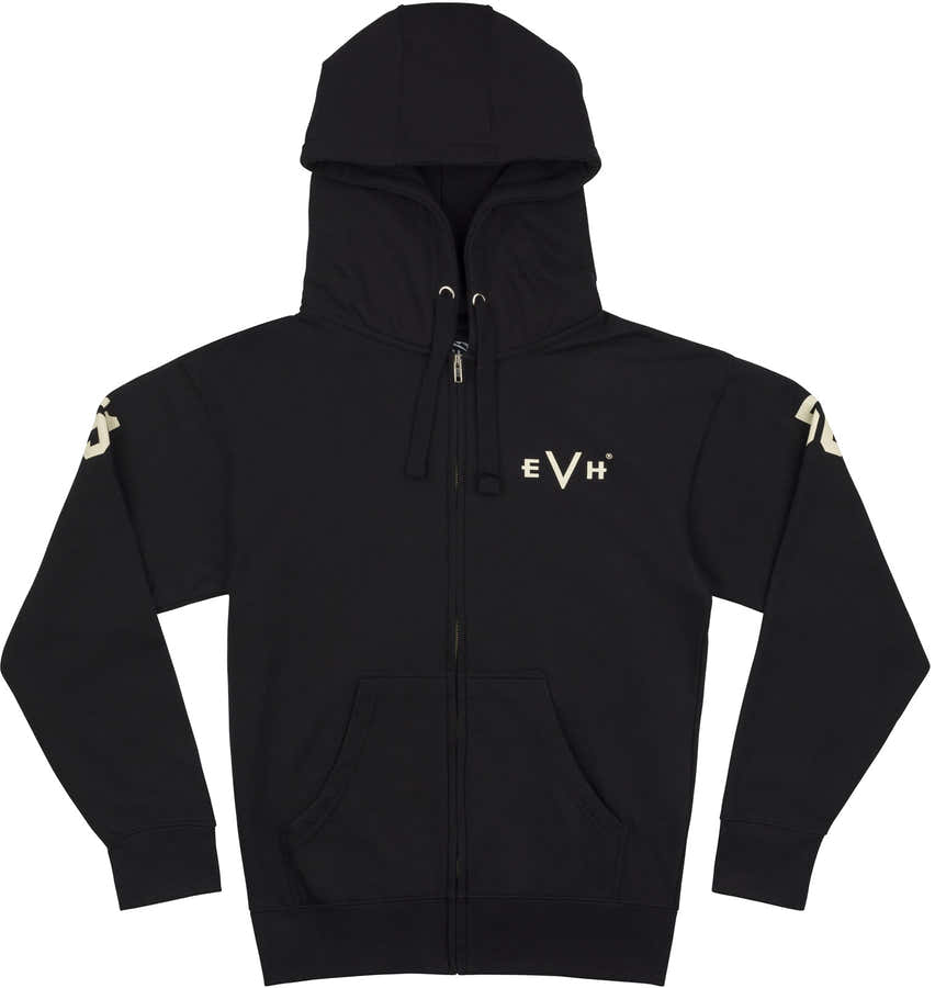 Evh 5150 Zip Hoodie Black Xl