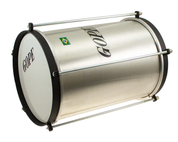 Gope Percussion REP0830AL-HBK - 8" ALU REPINIQUE BLACK HOOP - 30CM DEPTH