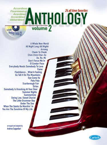 Carisch CAPPELLARI A. - ANTHOLOGY VOL. 2 + CD - ACCORDEON