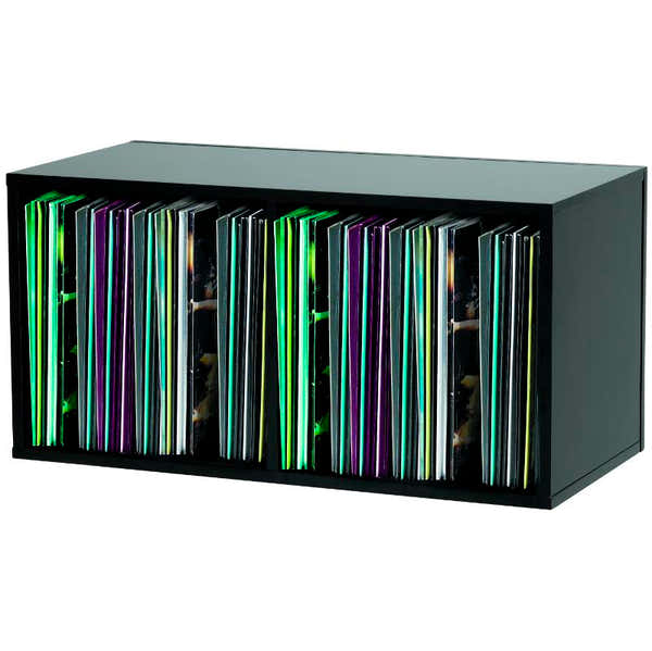 BLACK RECORD BOX 230 VINYLS