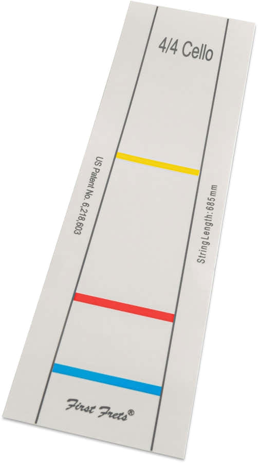 Vingerbordmarkeringen First Fret 325 MM Voor Viool 4/4 En Altviool 35.5 CM (14")