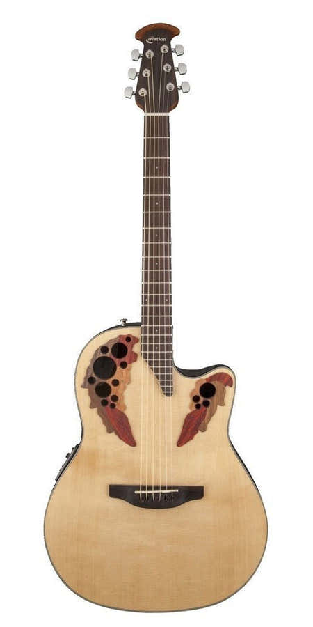 Elektro-Akoestische Gitaar Celebrity Elite Mid Cutaway Natural
