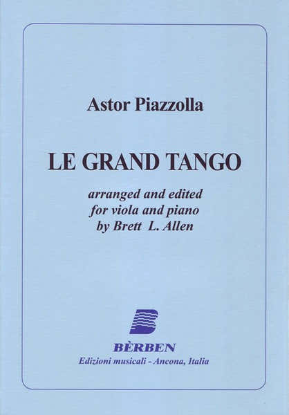 Berben Piazzolla A. - Le Grand Tango - Viola Piano