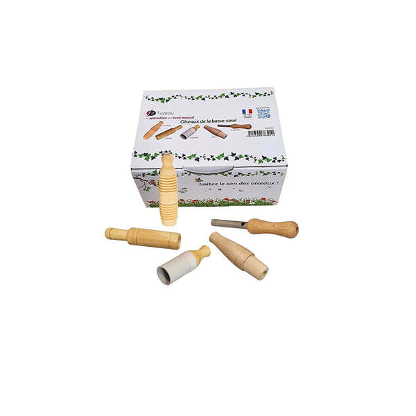 Fuzeau SET VAN 5 VOGELGELUIDEN - DE BOERDERIJ