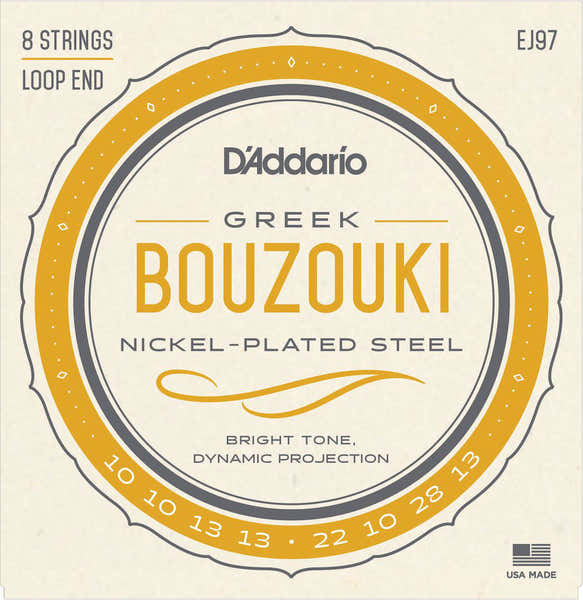 D'ADDARIO STRINGS FOR GREEK BOUZOUKI EJ97 FROM ADDARIO
