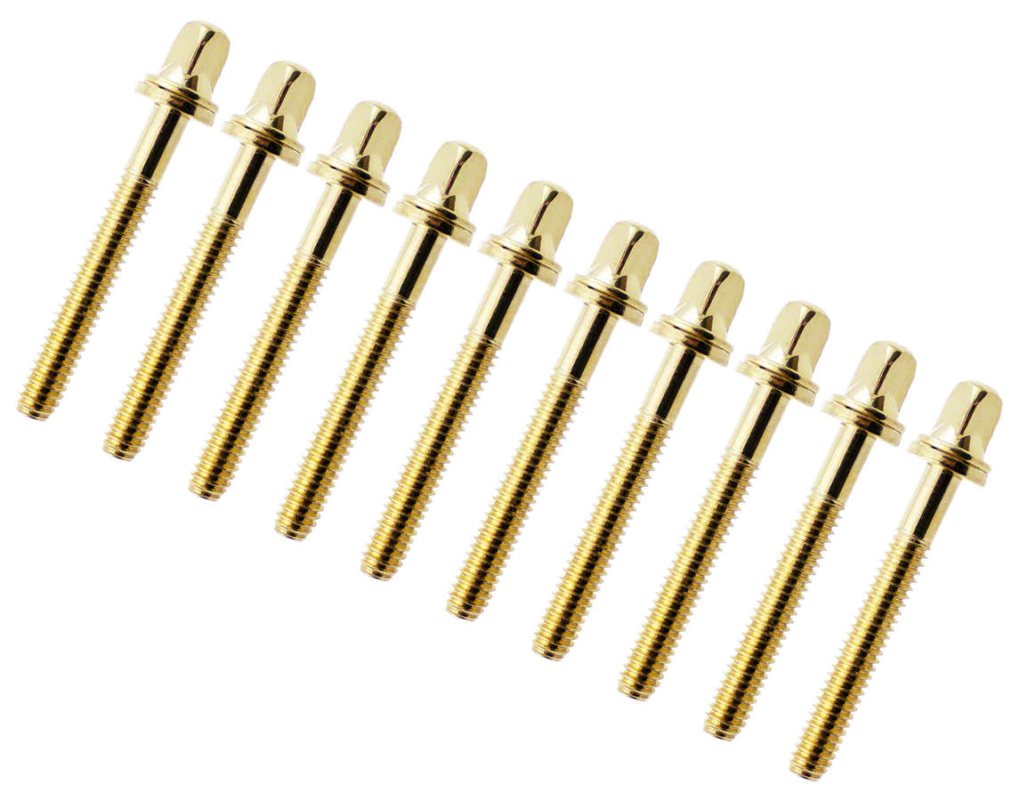 Spanschroef 42mm Goudkleurig Met Ring - Schroefdraad 7/32" (X10)