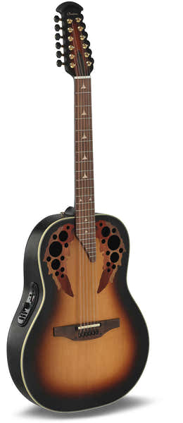 Ovation Pro Series Elite Deep Bowl 12 string Sunburst