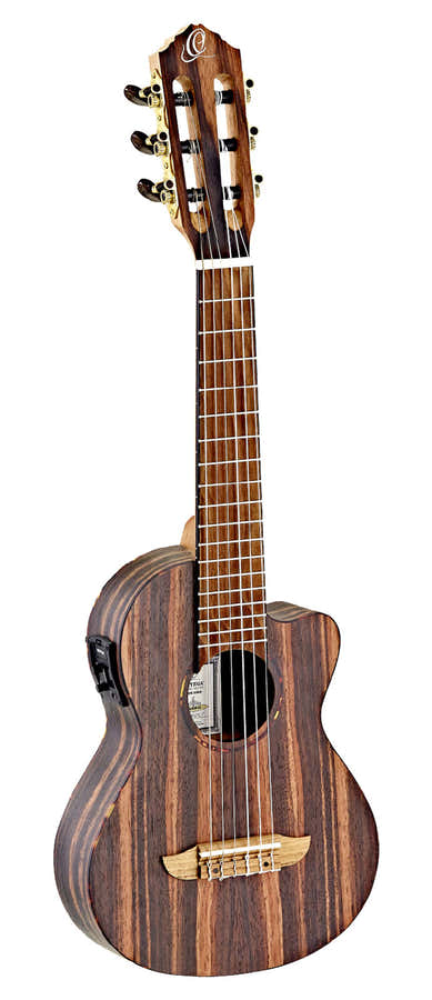 Guitalele CW van ebbenhout EQ
