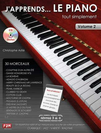 J'apprends Le Piano Tout Simplement Vol.2