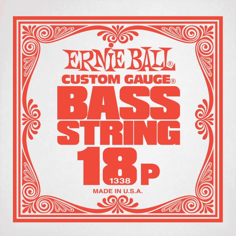 .018 STAINLESS STEEL ELECTRIC BASS STRINGS SINGLE