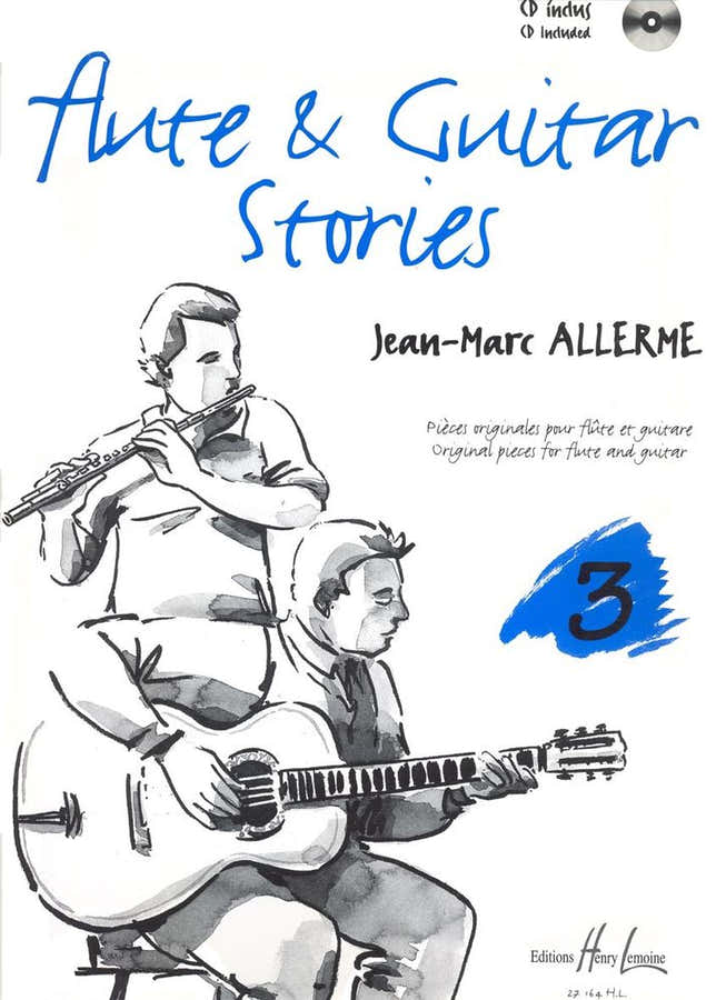 Alle - Flute And Guitar Stories Vol.3 + Cd - Flute Guitare