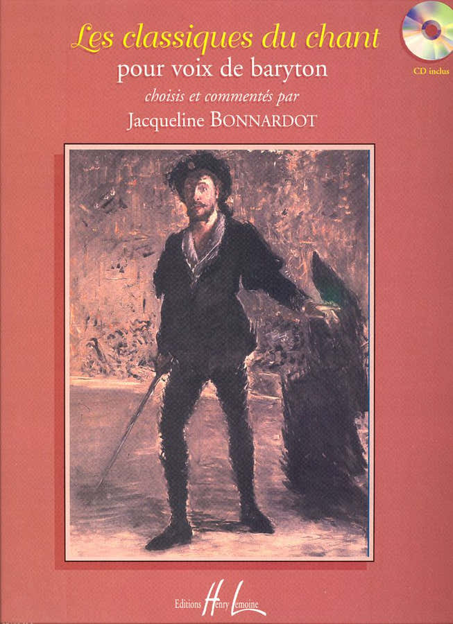 Bonnardot Jacqueline - Les Classiques Du Ch + Cd - Baryton Piano