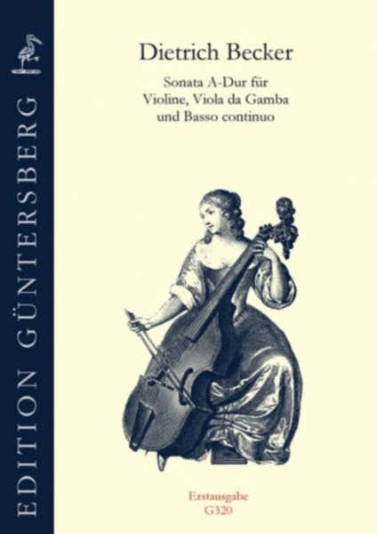 Guntersberg Becker Dietrich - Sonata A-Dur - Violon Viole De Gambe & B.C