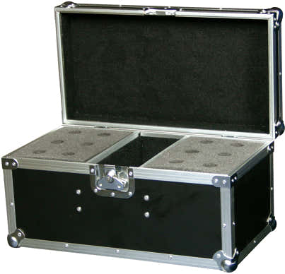 POWER ACOUSTICS SONORISATION Flightcase voor microfoons