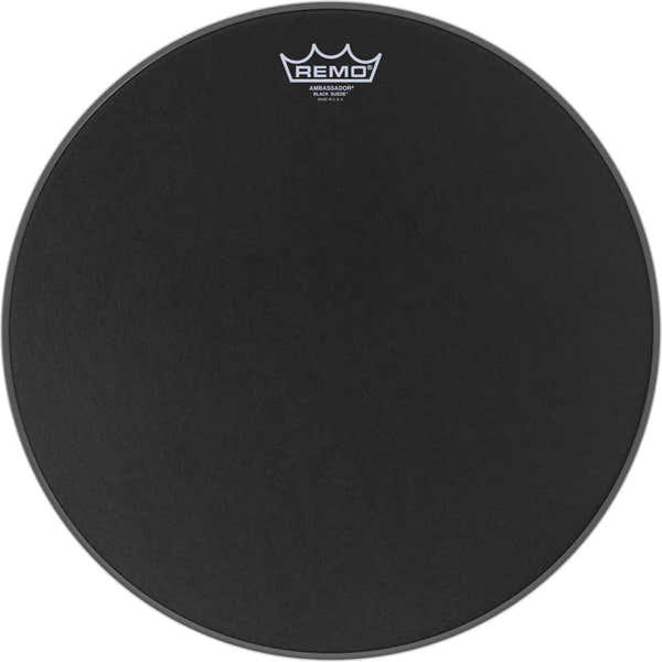 Remo BA-0816-ES - BLACK SUEDE AMBASSADOR 16