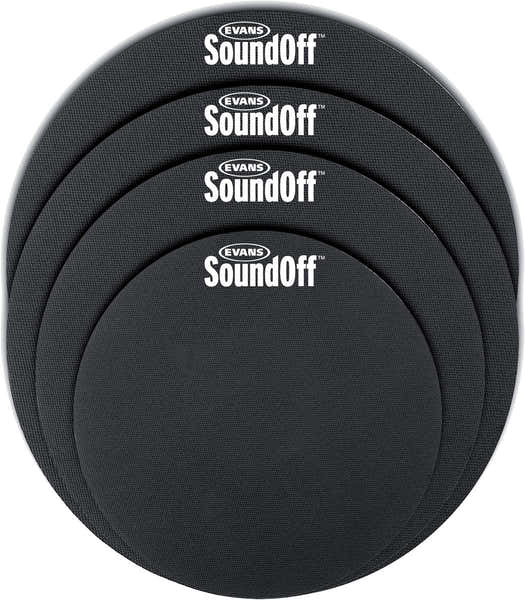 Evans SO2346 Set Dempers SoundOff Drums Standaard 12 13 14 16