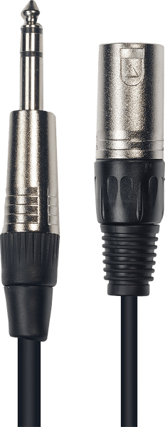 Yellow Cable Kabel Stereo-jack XLR 1 M