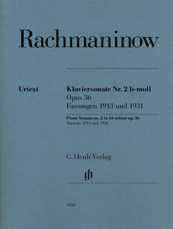 Rachmaninov S. - Piano Sonata N°2 Op.36 (versions 1913 & 1931) - Piano