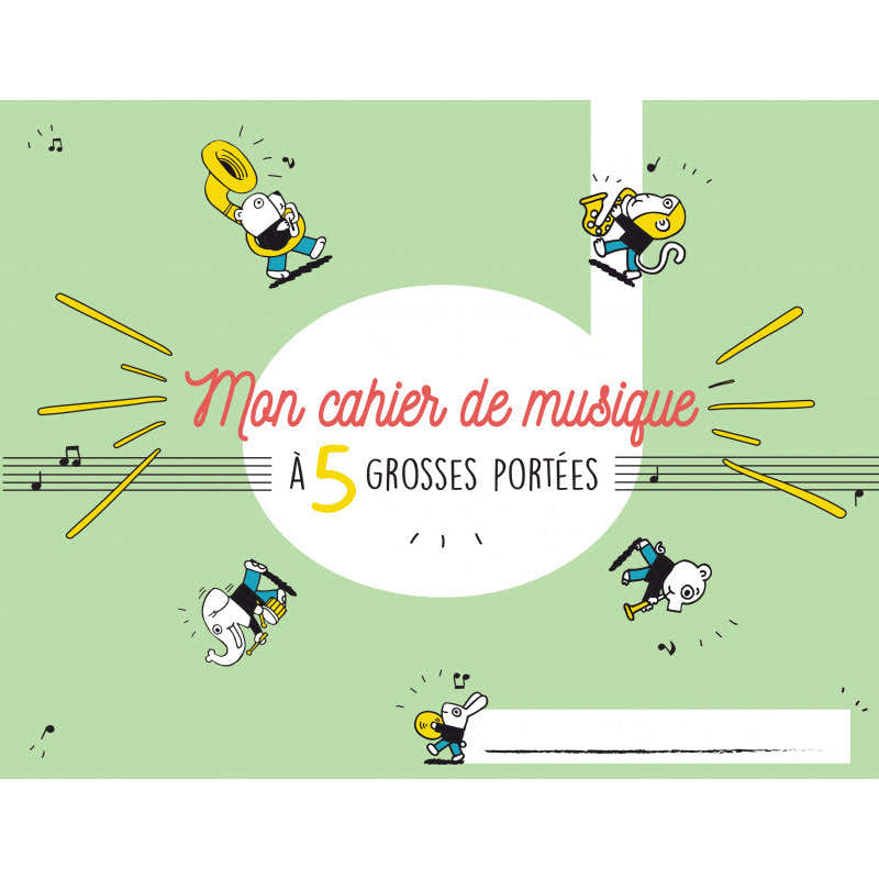 Muziekschrift 5 Notenbalken