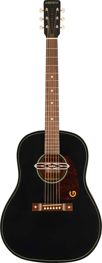 Dreadnought Deltoluxe Signature Jim Dandy WN Black Top - Gereviseerd