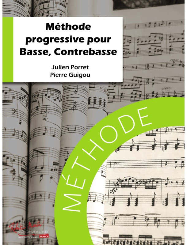 Robert Min Porret/Guigou - Progressieve methode voor bas en contrabas